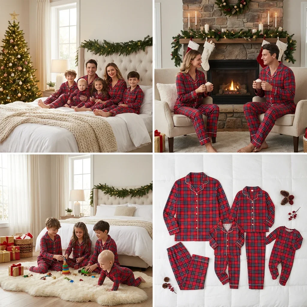 Conjunto de ropa de dormir de 2 piezas de algodón