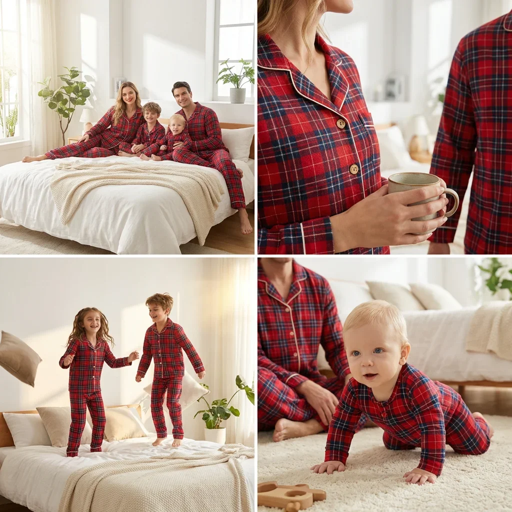 Conjunto de ropa de dormir de 2 piezas de algodón