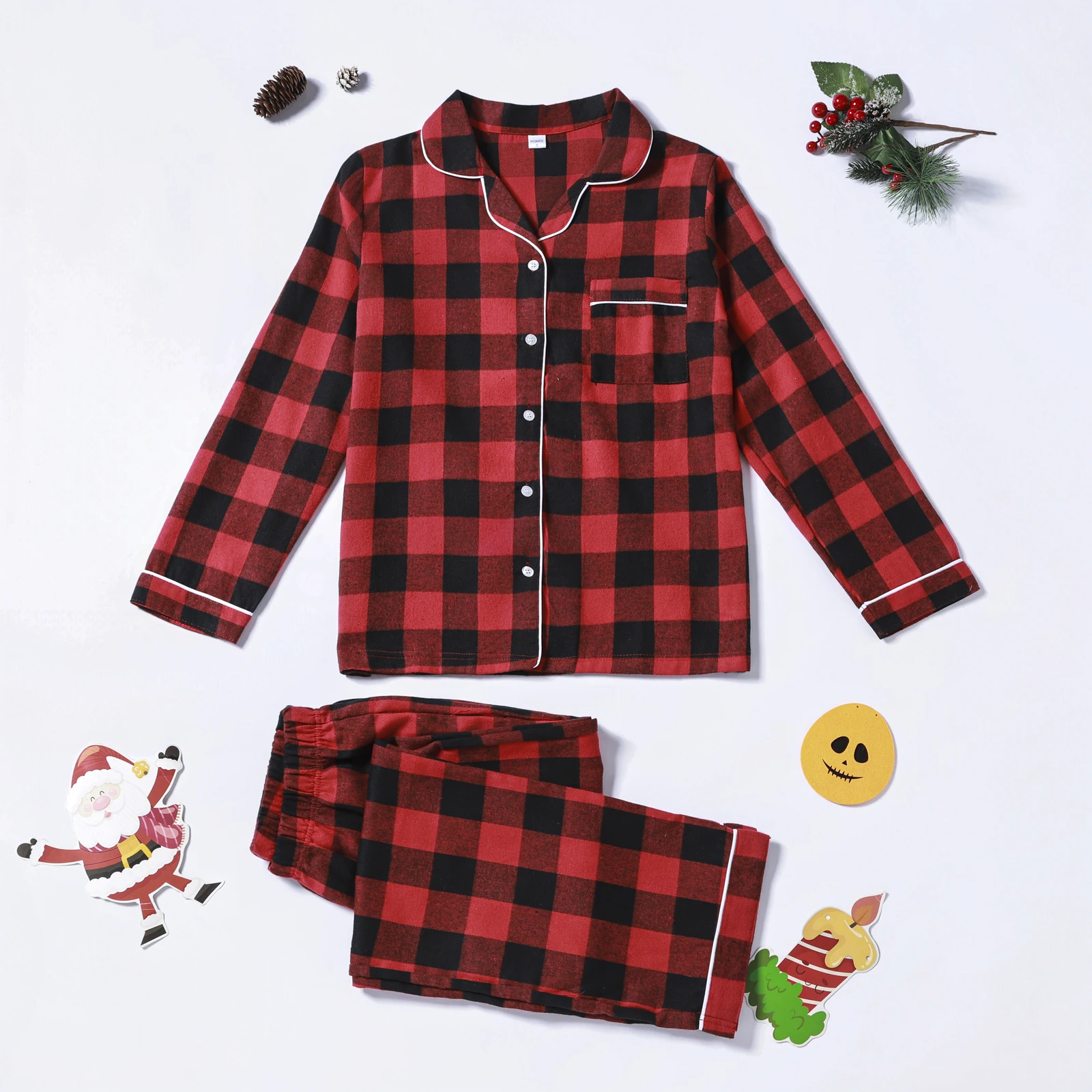 Conjunto de ropa de dormir de 2 piezas de algodón