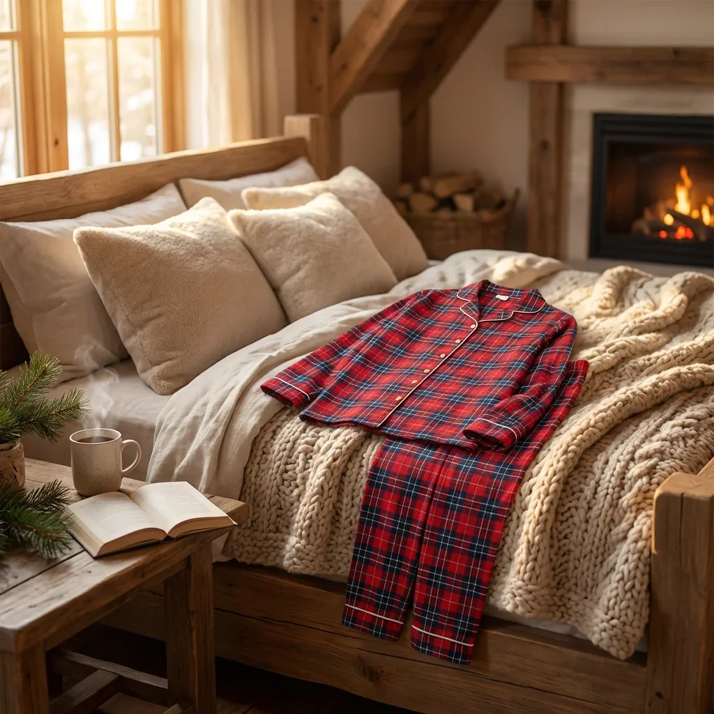 Conjunto de ropa de dormir de 2 piezas de algodón