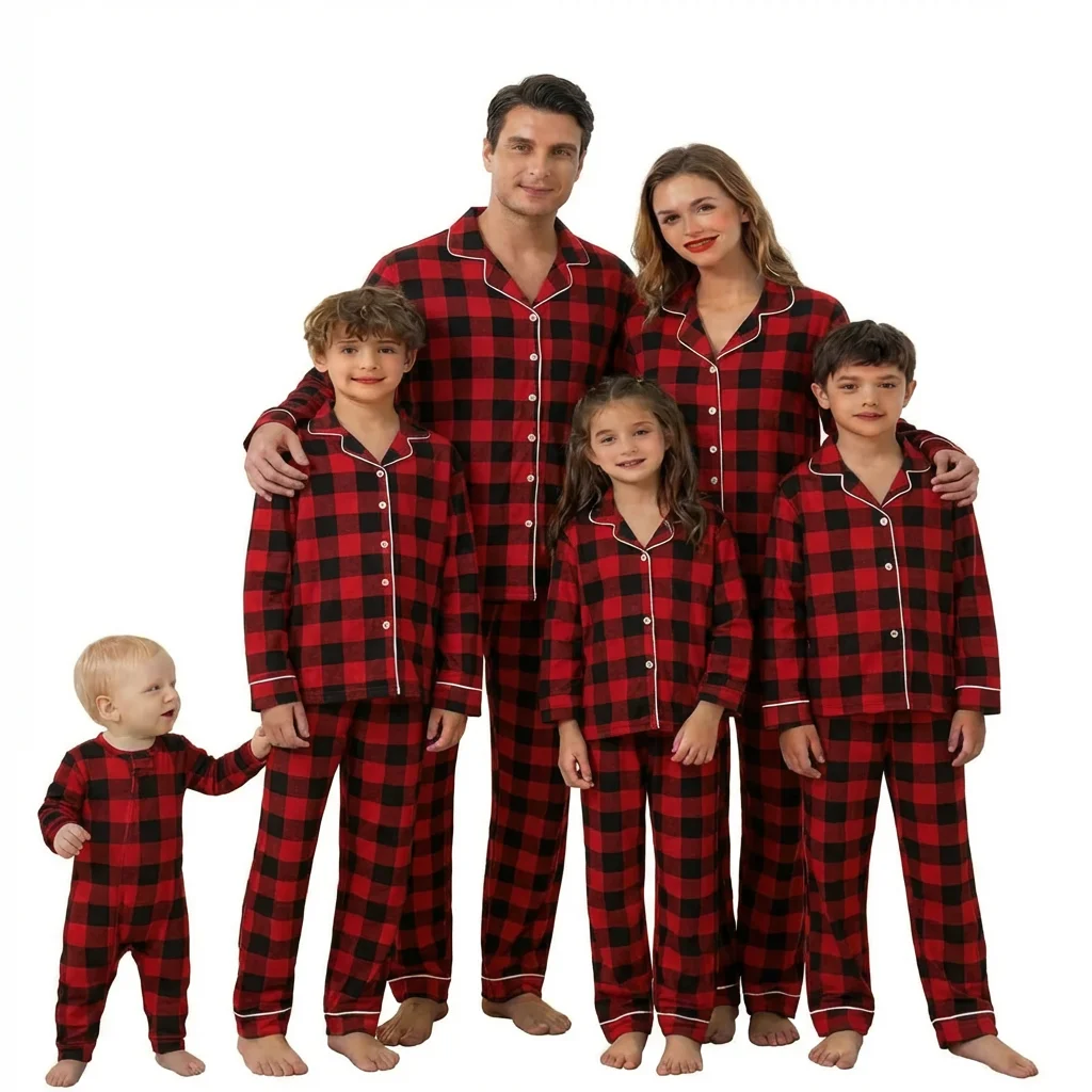 Conjunto de ropa de dormir de 2 piezas de algodón