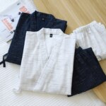 Bata para hombre de algodón - Imagen 3