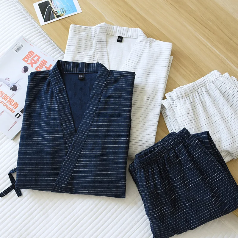 Bata para hombre de algodón