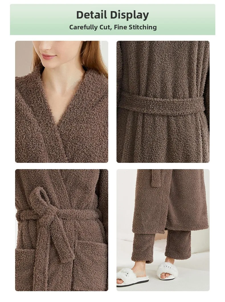 Conjunto de ropa de dormir de manga larga