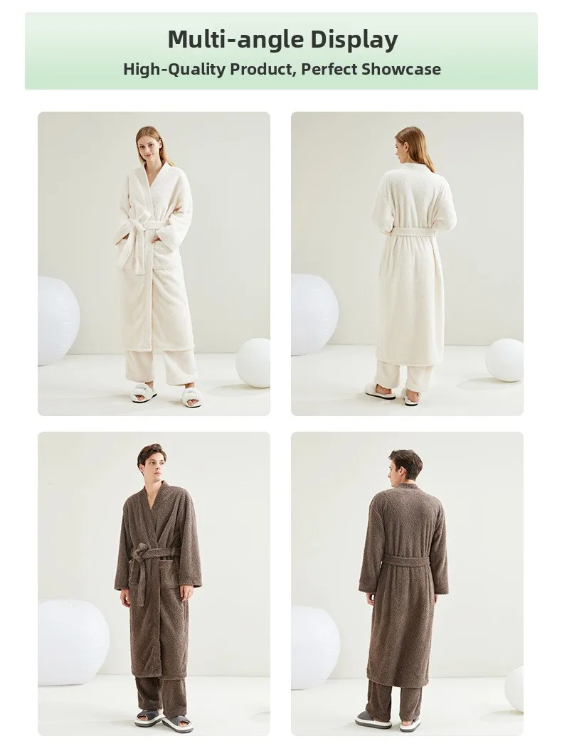 Conjunto de ropa de dormir de manga larga