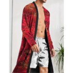 Pijamas de entretenimiento para hombre de secado rápido para el hogar, informales, a la moda, con estampado digital, divertidos pijamas para hombre