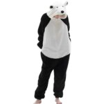 Pijama de Oso para Hombre, Ropa de Dormir Cómoda, Bata de Casa, Albornoz, Ideal para Otoño, Traje de Dormir con Diseño de Oso... - Imagen 3