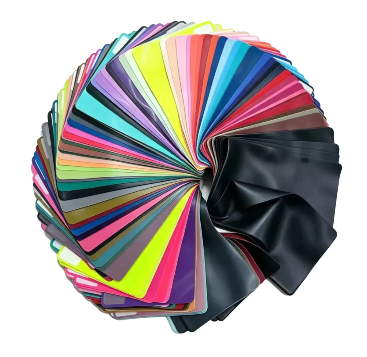 Bata de baño de látex unisex, de color negro con detalles rosas, de manga larga y abertura frontal. Bata de látex personalizada para hombre y mujer, ideal para usar en casa o para disfraces.