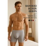 95% fibra de bambú 5% LICRA Multipack Boxer de pierna larga hasta X para hombre Diseño clásico Cintura Comfortflex Ropa interior Hombre Deportes XL - Imagen 3
