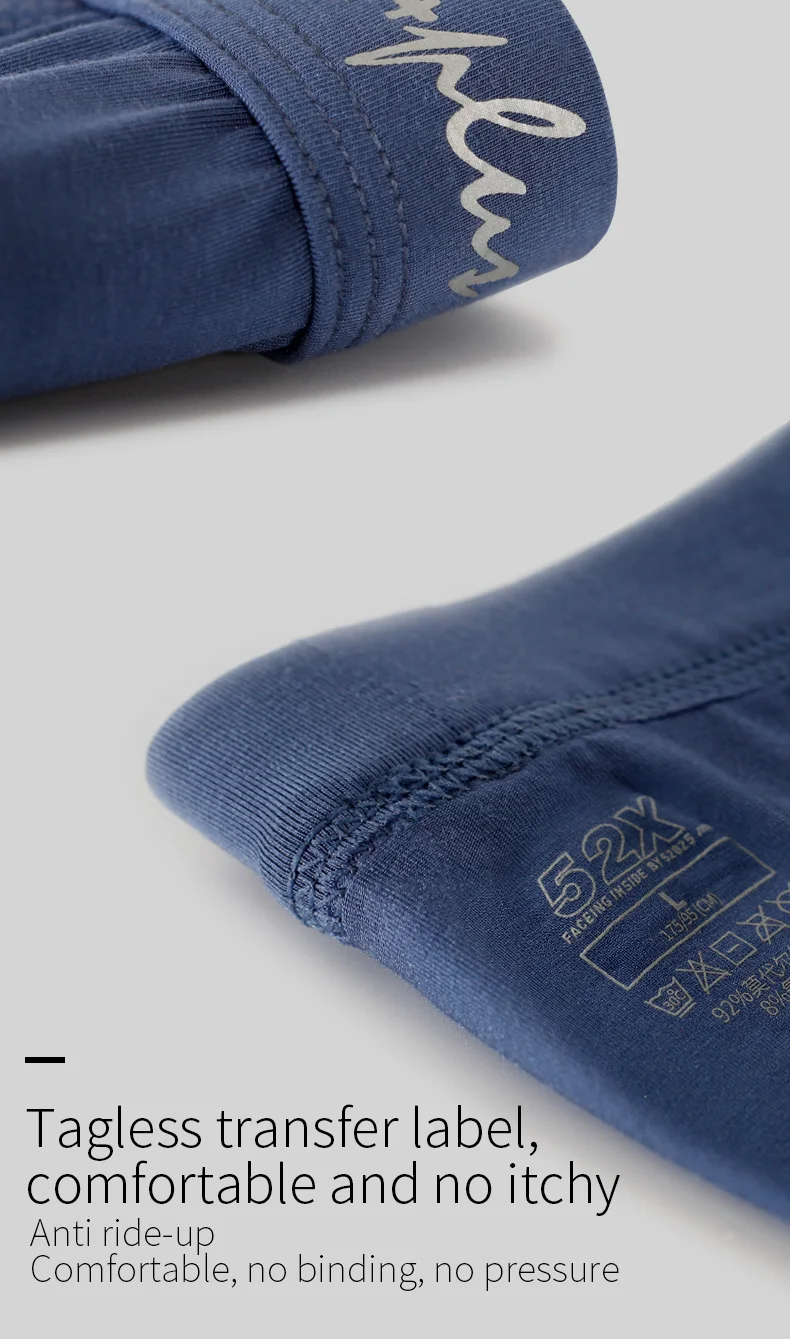 Calzoncillos Modales para Hombre 52025 – Ropa Interior Transpirable Suave como la Seda, Comodidad Refrescante, Sensación Ligera y Ajuste Excepcional para el Día a Día