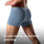 Paquete de 3 Pantalones Cortos Deportivos Profesionales AONIJIE E7009 para Hombre, Elásticos, Agradables al Tacto, Sin Costuras, Que No se Enrollan, para Entrenamiento Físico - Imagen 6