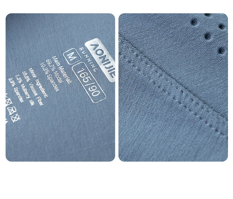 Paquete de 3 Pantalones Cortos Deportivos Profesionales AONIJIE E7009 para Hombre, Elásticos, Agradables al Tacto, Sin Costuras, Que No se Enrollan, para Entrenamiento Físico