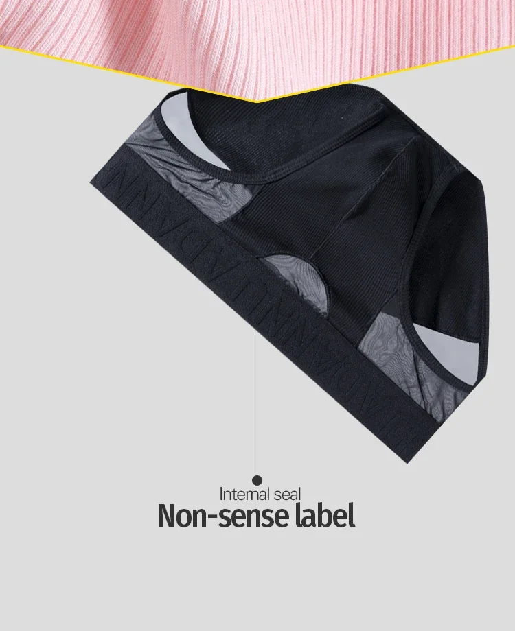 Ropa interior de algodón para hombre, con tejido de malla, detalles de parche, transpirable, cómoda, de alta elasticidad, con bolsillo grande, calzoncillos de diseño moderno.
