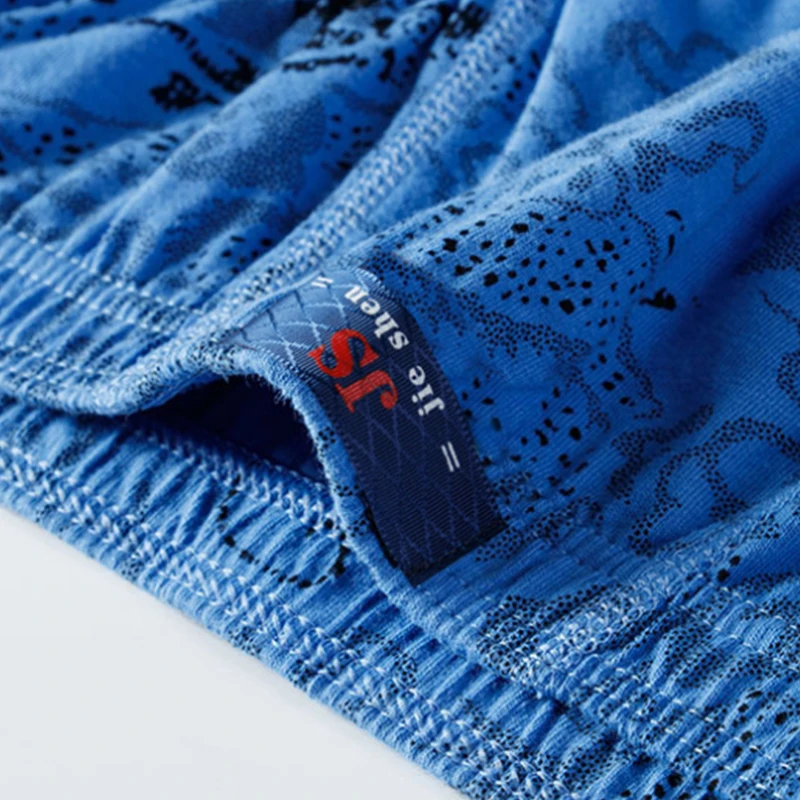 10 Calzoncillos de Hombre con Estampado de Dragón, 100% Algodón, Cómodos, Transpirables, de Talle Medio, Holgados, Tallas Grandes