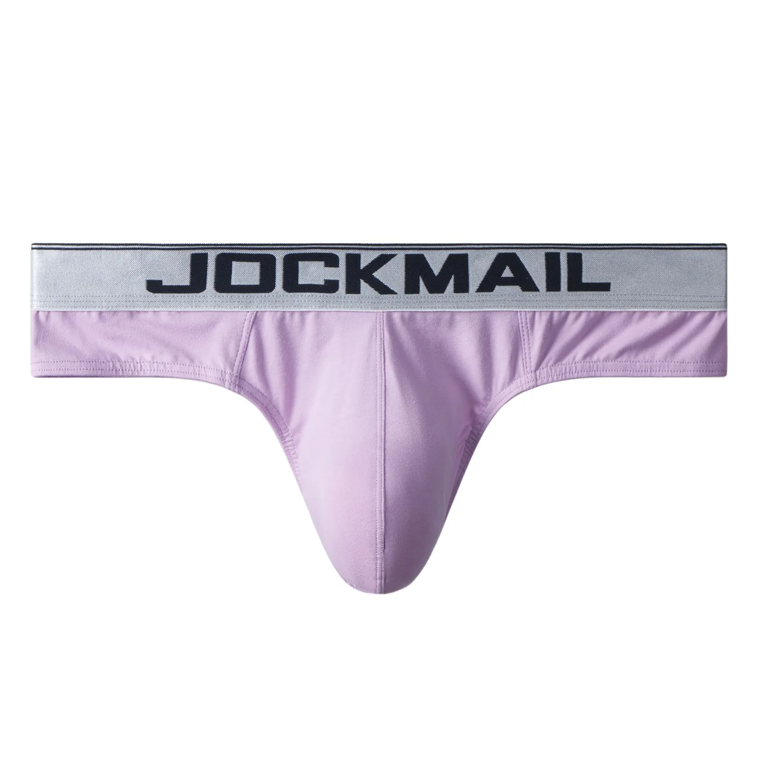 JOCKMAIL-ropa interior para hombre, calzoncillos 100% de algodón con cintura baja bordada, 3D, bolsa grande en la espalda, bragas sexys vacías, 2XL, Gay
