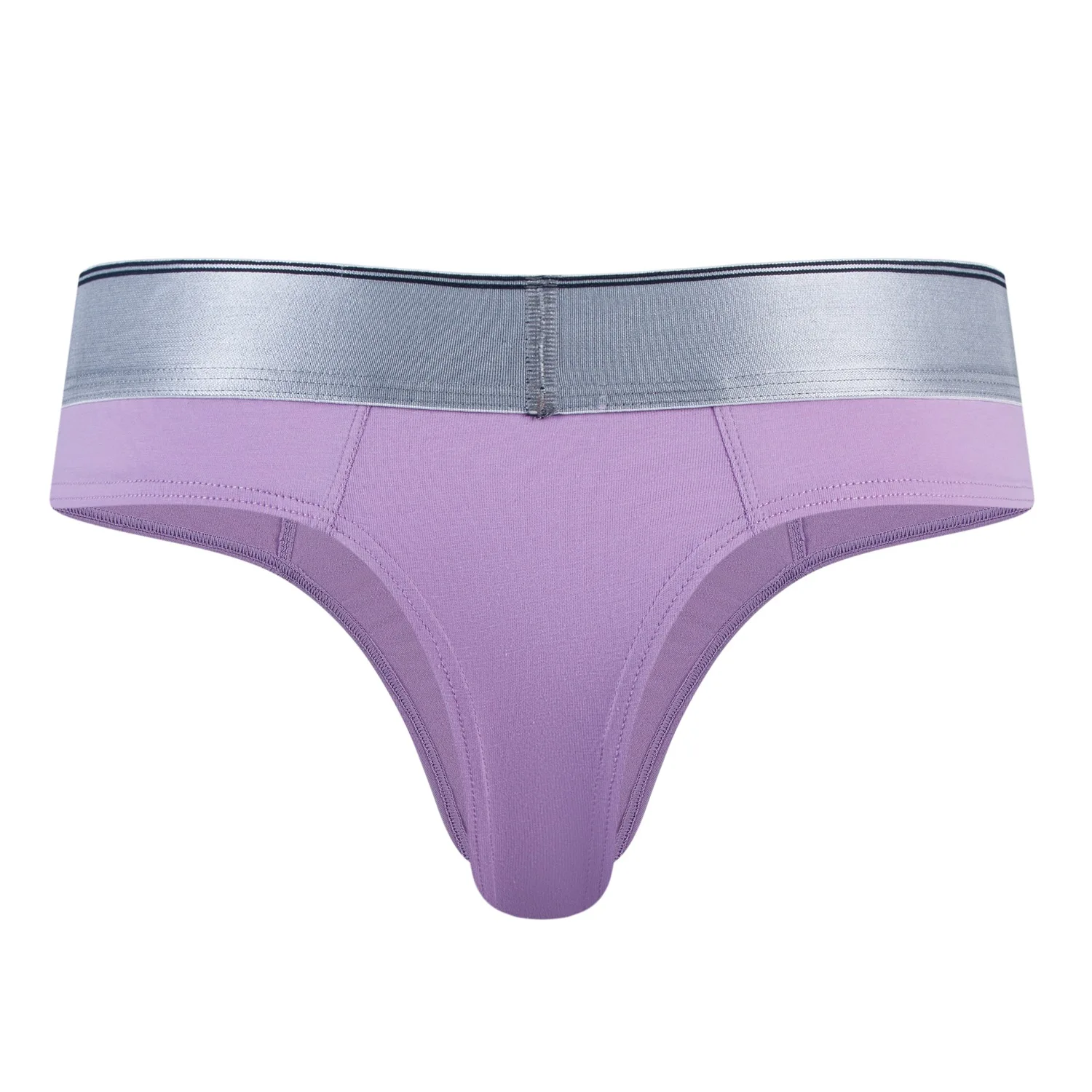 JOCKMAIL-ropa interior para hombre, calzoncillos 100% de algodón con cintura baja bordada, 3D, bolsa grande en la espalda, bragas sexys vacías, 2XL, Gay