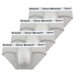 Paquete de 4 Calzoncillos para Hombre, Ropa Interior Sexy de Algodón, Calzoncillos con Bolsa Frontal, Cueca Hombre, Ropa Interior Clásica - Imagen 4