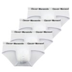Paquete de 4 Calzoncillos para Hombre, Ropa Interior Sexy de Algodón, Calzoncillos con Bolsa Frontal, Cueca Hombre, Ropa Interior Clásica - Imagen 5