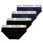 Paquete de 4 Calzoncillos para Hombre, Ropa Interior Sexy de Algodón, Calzoncillos con Bolsa Frontal, Cueca Hombre, Ropa Interior Clásica