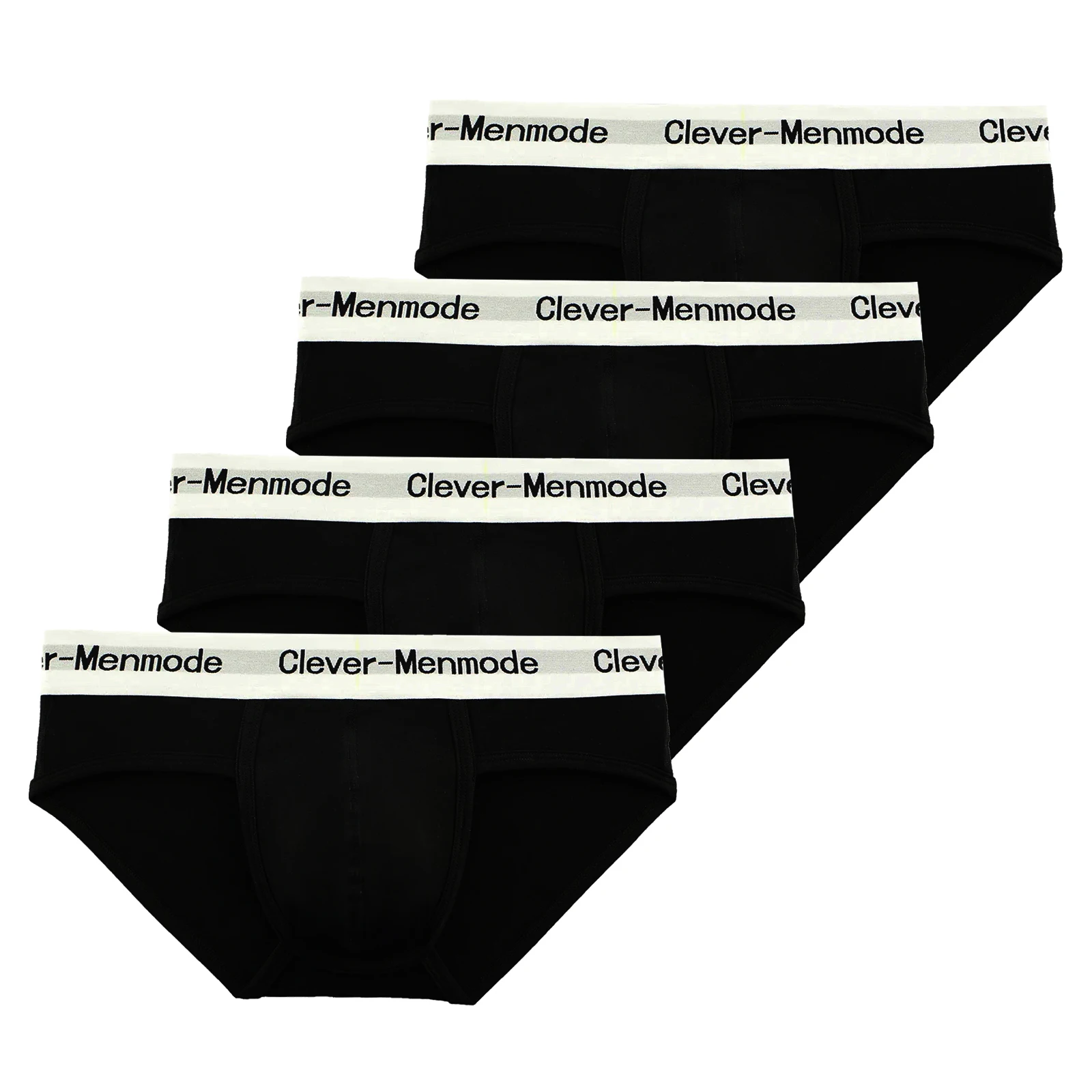 Paquete de 4 Calzoncillos para Hombre, Ropa Interior Sexy de Algodón, Calzoncillos con Bolsa Frontal, Cueca Hombre, Ropa Interior Clásica
