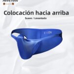 Calzoncillos de Hombre de Cintura Baja, Estilo Deportivo, Ajustados, de Seda de Hielo y Satén, Sensuales y de Lujo, con Efect...