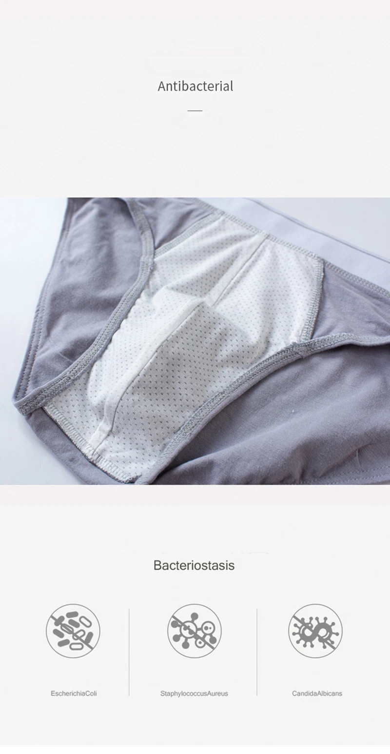 1/4 Uds. Calzoncillos de algodón para hombre, ropa interior sólida, pantalones cortos cómodos y ajustados, lencería sexy con diseño en U convexo