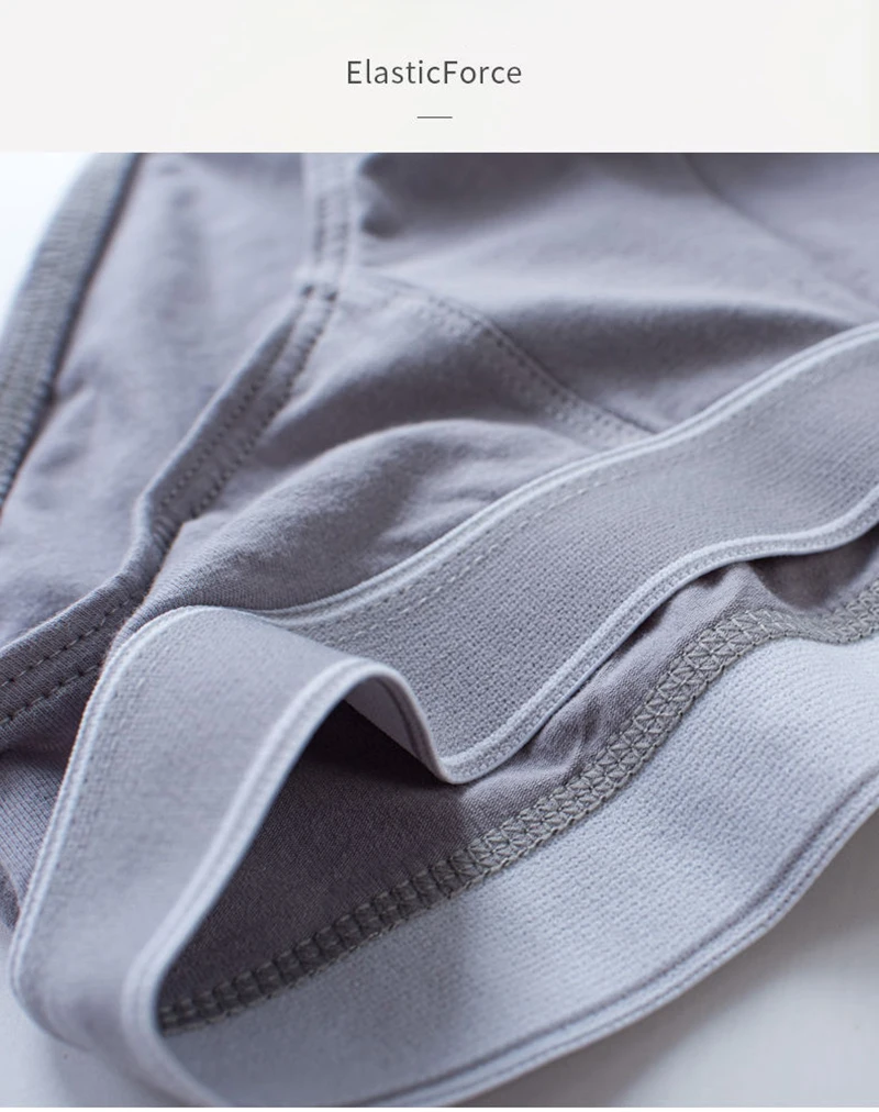 1/4 Uds. Calzoncillos de algodón para hombre, ropa interior sólida, pantalones cortos cómodos y ajustados, lencería sexy con diseño en U convexo