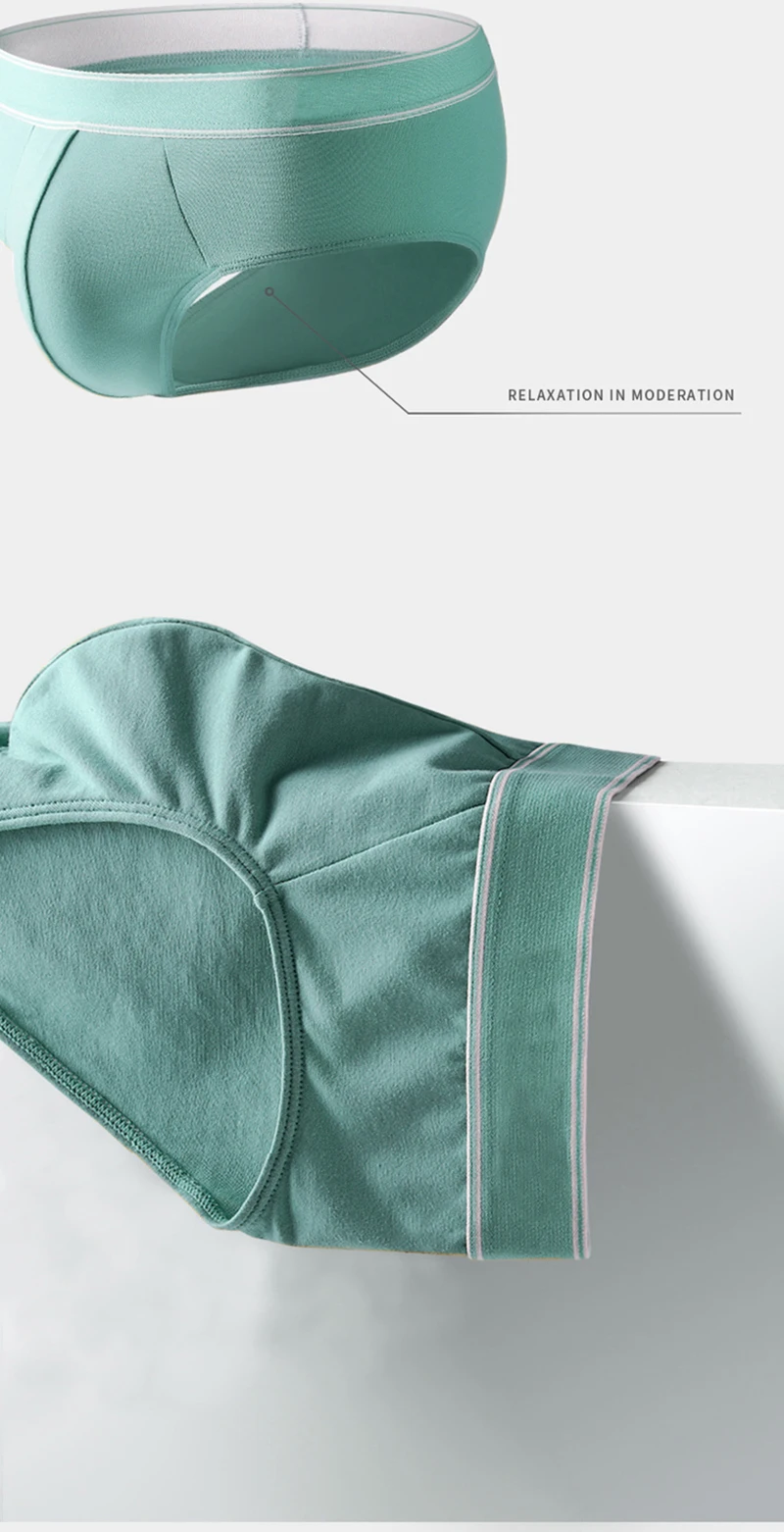 1/4 Uds. Calzoncillos de algodón para hombre, ropa interior sólida, pantalones cortos cómodos y ajustados, lencería sexy con diseño en U convexo