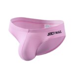 Jockmail Ropa Interior para Hombre Caliente calzoncillos de algodón bolsa grande Bikini bragas de elefante Sexy de cintura baja Ropa Interior Gay Simple - Imagen 4