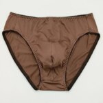Calzoncillos para Hombre Color Café, Modal y Algodón, Suaves, Cómodos para Uso Diario, Transpirables