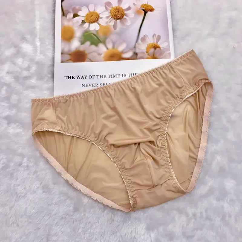 Calzoncillos sexis para hombre, calzoncillos de estilo cóncavo convexo translúcidos ultrafinos de uso diario, ropa interior gay suave y transpirable