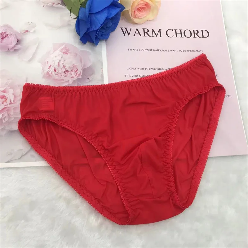 Calzoncillos sexis para hombre, calzoncillos de estilo cóncavo convexo translúcidos ultrafinos de uso diario, ropa interior gay suave y transpirable