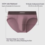 Calzoncillos de algodón para hombre, 3 uds., sin cierre, cintura media, bolsa convexa en U, calzoncillos triangulares, color sólido, ropa interior transpirable para verano, ropa interior diaria para hombre - Imagen 5