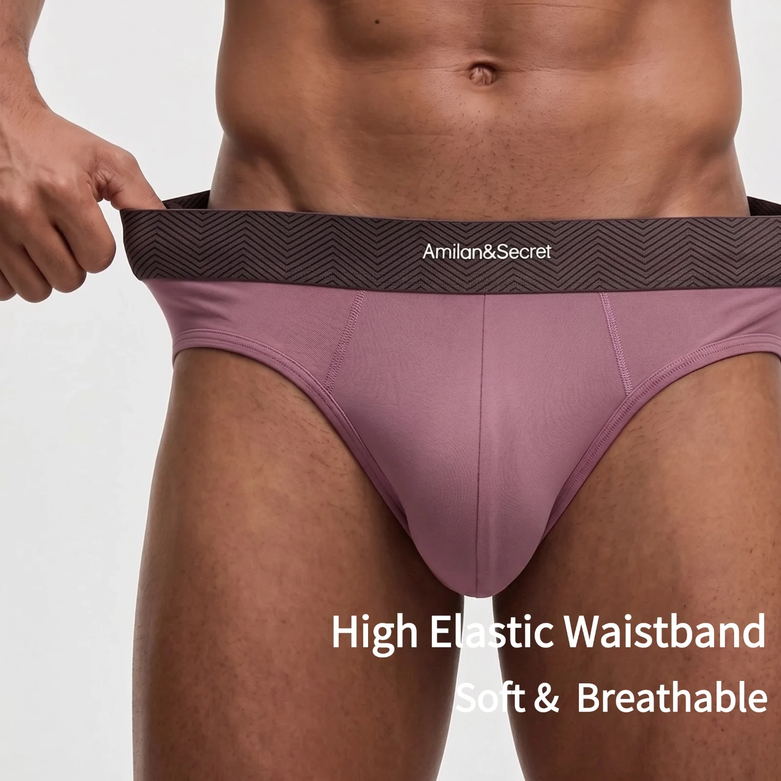 Calzoncillos de algodón para hombre, 3 uds., sin cierre, cintura media, bolsa convexa en U, calzoncillos triangulares, color sólido, ropa interior transpirable para verano, ropa interior diaria para hombre