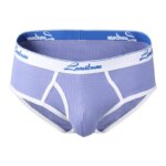1/3 Uds nueva ropa interior para hombres hilo de cintura media algodón transpirable Color sólido ropa interior juvenil pantalones triangulares para hombres - Imagen 5