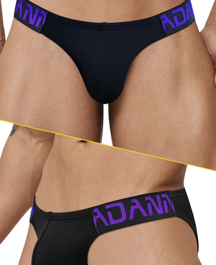 1PCS Calzoncillos Triangulares Modales ADANNU para Hombre con Cintura con Letras, Ropa Interior Suave y Transpirable 1PCS Calzoncillos Triangulares Modales ADANNU para Hombre con Cintura con Letras, Ropa Interior Suave y Transpirable