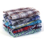Lote de 3/5/7 Calzoncillos Boxer a Cuadros para Hombre, Ropa Interior Informal con Cintura Elástica y Botones, Calzoncillos Boxer Tejidos para el Hogar - Imagen 5