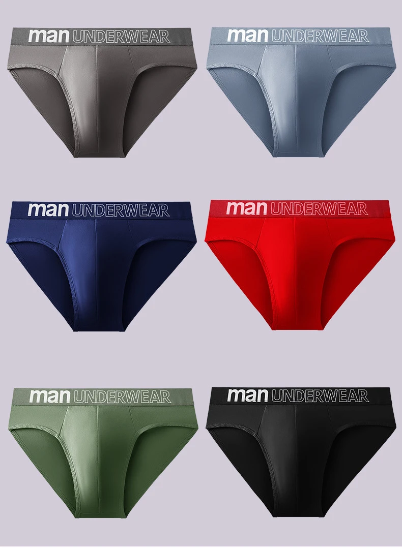 Paquete de 4 Calzoncillos Sexys para Hombre, Ropa Interior Moderna para Estudiantes, Calzoncillos Transpirables y Elásticos de Talla Grande con Estampado de Letras en la Cintura