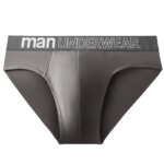 Paquete de 4 Calzoncillos Sexys para Hombre, Ropa Interior Moderna para Estudiantes, Calzoncillos Transpirables y Elásticos de Talla Grande con Estampado de Letras en la Cintura - Imagen 5