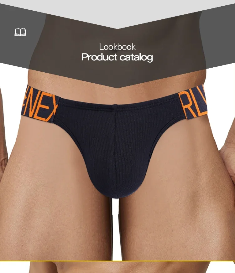 Calzoncillos para Hombre, Cintura Baja, Algodón, Triangulares, Transpirables, Absorbentes de Sudor, para Deportes y Fitness