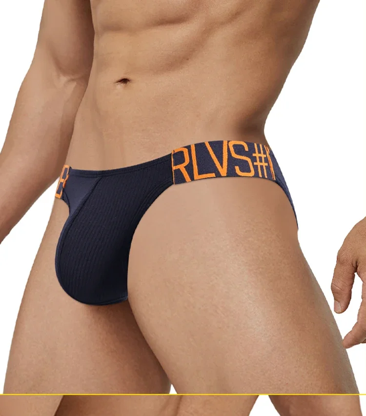 Calzoncillos para Hombre, Cintura Baja, Algodón, Triangulares, Transpirables, Absorbentes de Sudor, para Deportes y Fitness