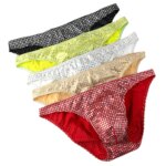 Calzoncillos Brillantes con Lentejuelas para Hombre, Diseño Moderno y Sexy, Suaves, Transpirables y Cómodos para Fiestas y Discotecas