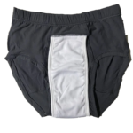 Paquete de 3 ropa interior para incontinencia para hombre, calzoncillos de incontinencia urinaria lavables y reutilizables de algodón con absorción Regular - Imagen 5