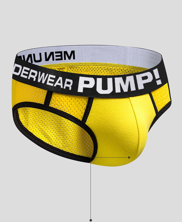 Calzoncillos tipo bikini transpirables para hombre, con bolsa convexa en forma de U, ropa interior masculina con cintura elástica Calzoncillos tipo bikini transpirables para hombre, con bolsa convexa en forma de U, ropa interior masculina con cintura elástica