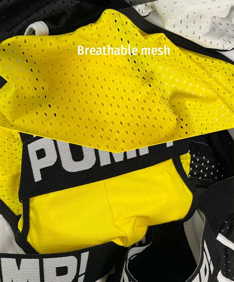 Calzoncillos tipo bikini transpirables para hombre, con bolsa convexa en forma de U, ropa interior masculina con cintura elástica Calzoncillos tipo bikini transpirables para hombre, con bolsa convexa en forma de U, ropa interior masculina con cintura elástica