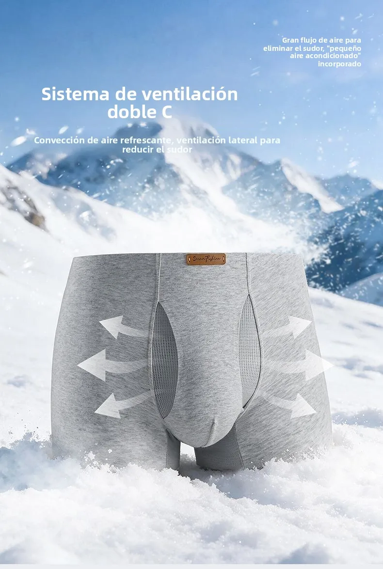 Bóxer para hombre de algodón