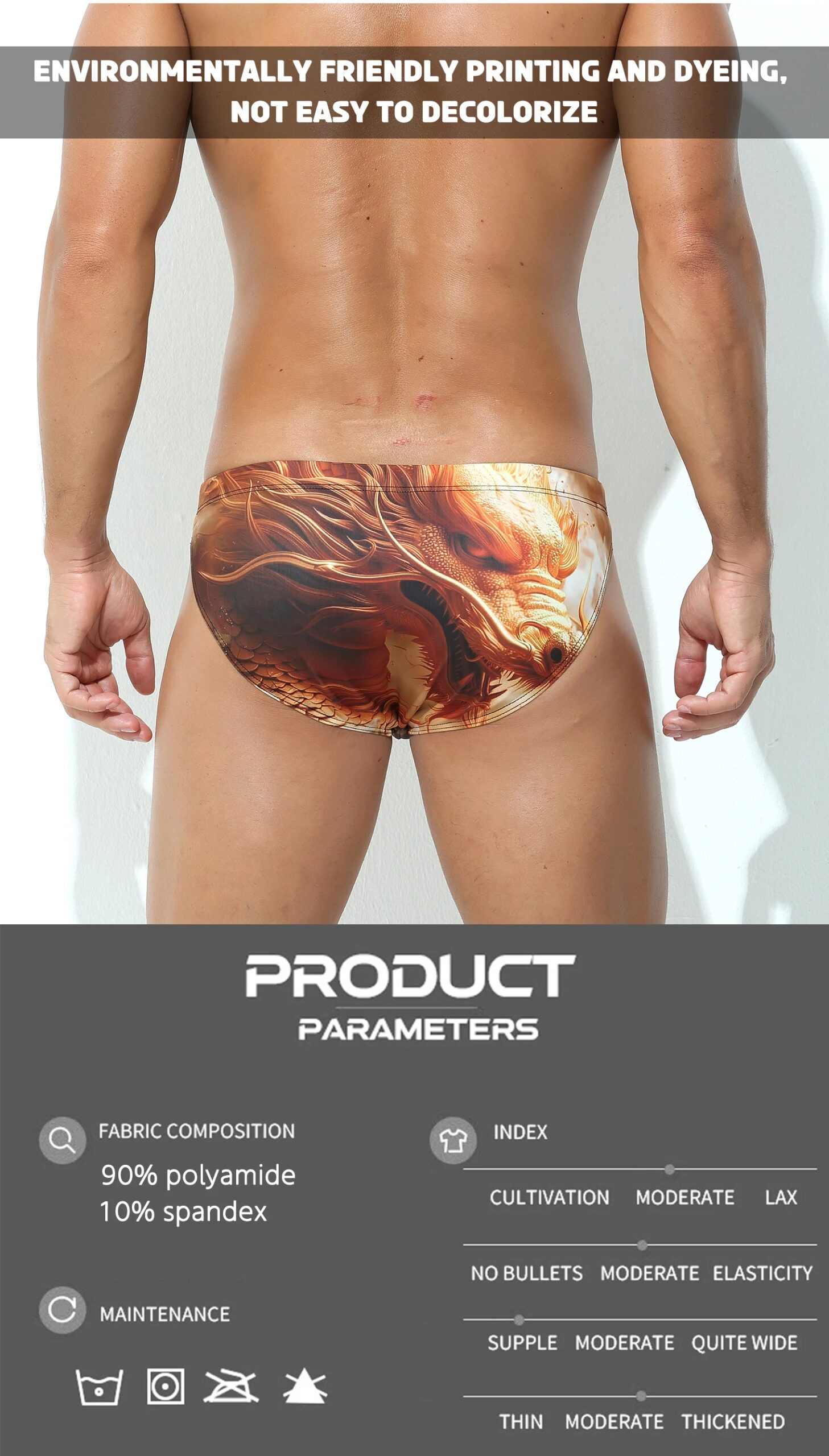 Calzoncillos de baño para hombre, traje de baño sexy, bikini con estampado de leopardo, ropa de playa, pantalones cortos para fiestas en la piscina, para tomar el sol, ropa interior, slip para hombre, 2/3/4 piezas, tallas S-XXL.