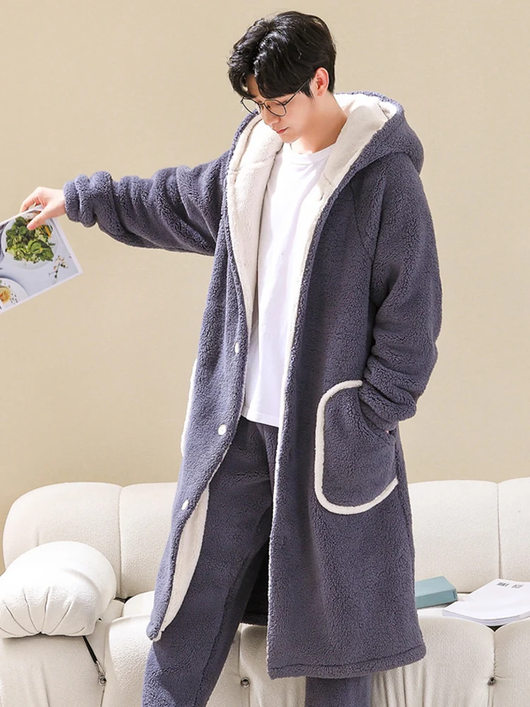140935-ozuhge.jpg Bata de franela - Imagen 1
