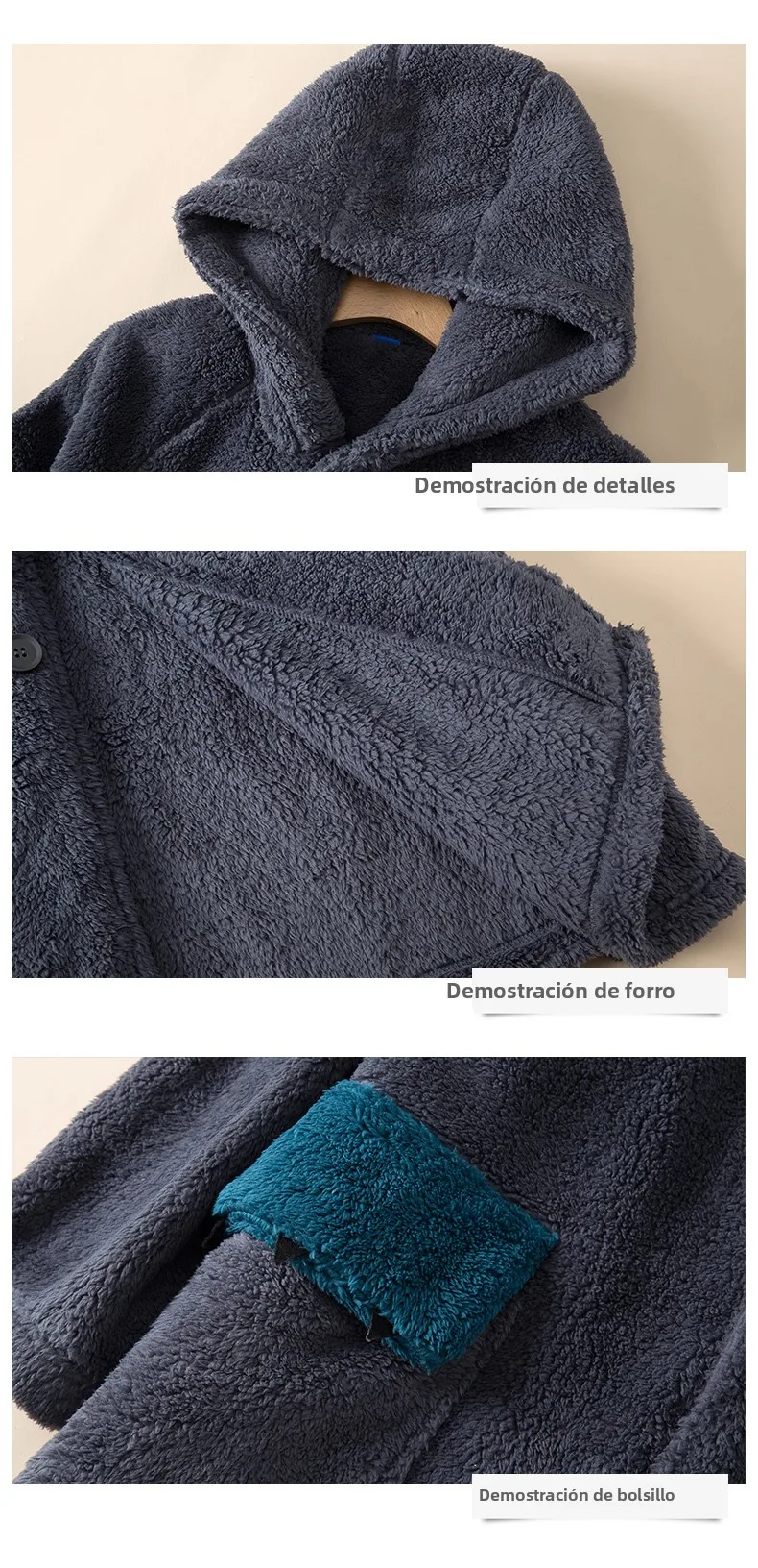 Bata de franela Bata de franela