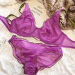 Conjunto de lencería de nylon